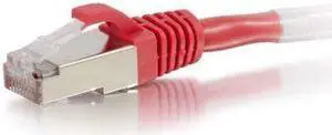 10ft Cat6 Snagless Shielded [stp] Network Patch Cable - Red - Category 6 (00851)
