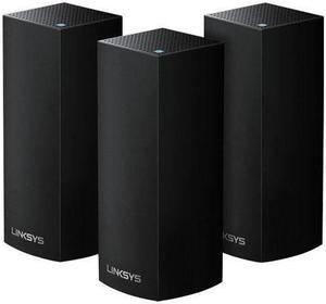 Linksys Velop AC6600 Whole Home Mesh Wi-Fi System (WHW0303B) - 3 Pack - Black
