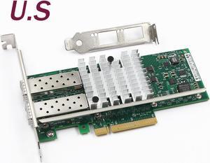 X520-DA2 Intel 82599ES 10Gb/S PCl-E Dual Port E10G42BTDA Ethernet Server Adapter