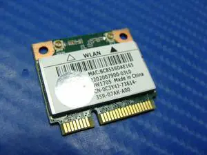 Dell Inspiron 3521 15.6" Genuine Laptop Wireless WiFi Card QCWB335 C3Y4J