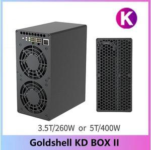 KD BOX Pro II 5T 400W Hashrate KADENA Miner 3.5T 260W  Without Power Supply Included  WiFi Version