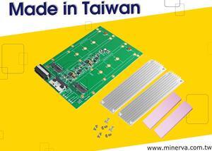 PC802A - SlimSAS 8-Lane (SFF-8654 8i) to M.2 NVMe SSD for Intel TriMode RSP3MD088F