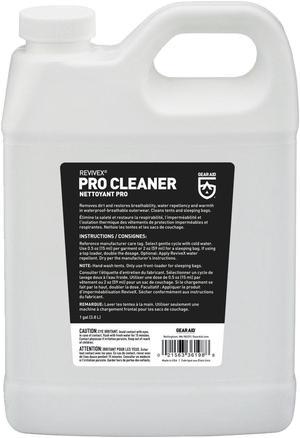 Gear Aid Revivex Pro Cleaner for Synthetic Fabrics Outerwear Repair 1 Gallon