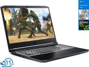 Acer Nitro 5 Gaming Laptop, 15.6" 144Hz FHD Display, Intel Core i5-10300H Upto 4.5GHz, 16GB RAM, 512GB NVMe SSD, NVIDIA GeForce RTX 3050, HDMI, Wi-Fi, Bluetooth, Windows 10 Home