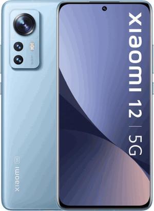 Xiaomi 12 DualSim 128GB ROM  8GB RAM GSM  CDMA Factory Unlocked 5G SmartPhone Blue  International Version