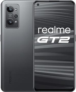 Realme GT2 Dual-SIM 128GB ROM + 8GB RAM (GSM | CDMA) Factory Unlocked 5G SmartPhone (Steel Black) - International Version
