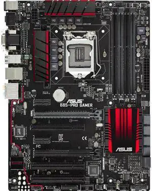 ROG B85-PRO GAMER Desktop Motherboard - Intel B85 Express Chipset - Socket H3 LGA-1150