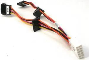 Dell J1520 powersupply wire harness with 4 SATA connectors (4 drop) f