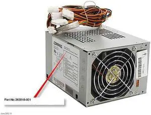 HP 263919-001 220 Watt Power Supply For Presario 6000 HP 263919-001 220 Watt Power Supply For Presario 6000