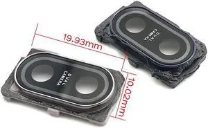 Back Rear Camera Glass Lens Circle Cover With Adhensive For Asus Zenfone MAX & PRo (M1)ZB555KL 5.5" ZB601KL 5.99" inch (Blue)