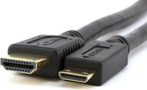 AYA 1.5Ft (1.5 Feet) HDMI to Mini HDMI C High-Speed HDMI w/Ethernet, 3D, 4K, Audio Return Cable