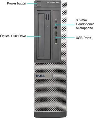Optiplex 390 Business Desktop Computer Tower PC (Intel Core i5-2400, 8GB RAM, 1 TB HDD, HDMI, WIFI, DVD-RW) Win 10 Pro - 64 Bit