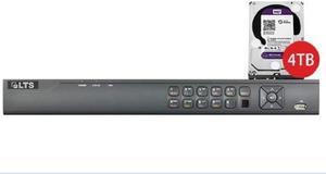 LTS LTN8708K-P8-4TB, Platinum Professional Plus Level 8 Channel 4K NVR, 8 PoE Ports, 1U, SATA up to 12TB, 4TB Pre-Installed Storage