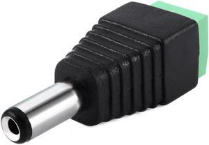 CMPLE Male 2.1x5.5mm DC Power Plug Jack Adapter Connector for CCTV