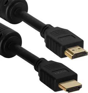 Cmple - HDMI Cable 25FT with Ferrite Cores - 28 AWG High Speed HDMI Cord with Ethernet, Supports (4K 60HZ, 1080p Full HD, UHD, Ultra HD, 3D, ARC, HDTV) - 25 Feet
