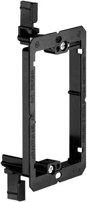 Arlington Industries - LV1 - Single Gang - For 1/4" to 1" Walls - Low Voltage Device Mounting Bracket