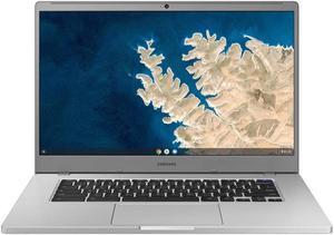 Samsung Chromebook 4 + Chrome OS 15.6" Full HD Intel Celeron Processor N4000 4GB, 32GB eMMC Gigabit Wi-Fi, XE350XBA-K01US, Silver
