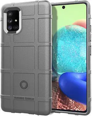 Gray Tactical Rugged Shield Case Flexible Matte Cover for Samsung Galaxy A71 5G