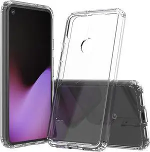 AquaFlex Transparent Anti-Shock Clear Case Slim Cover for Google Pixel 5