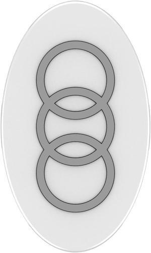 WHITE G300 3-COIL Qi WIRELESS INDUCTION CHARGER CHARGING PAD FOR CELL PHONE