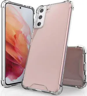 AquaFlex Transparent Anti-Shock Clear Case Cover for Samsung Galaxy S21 Plus 5G