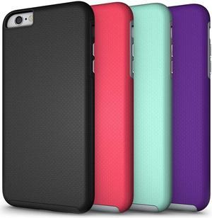 ANTISLIP MINT TEXTURED GRIP SOFT SKIN HARD CASE COVER FOR APPLE iPHONE 6  6s