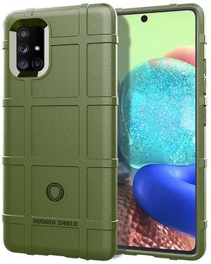 OD Olive Green Tactical Rugged Case Flexible Cover for Samsung Galaxy A71 5G