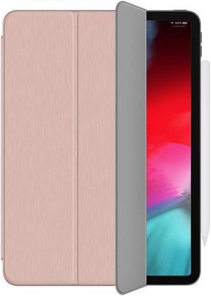 Rose Gold Pink Folio Flip Case Cover Viewing Stand for Apple iPad Pro 12.9" 2018