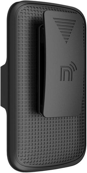Belt Clip Holster Holder for Iris Easy Flip Phone / Summit Flip Phone - Black