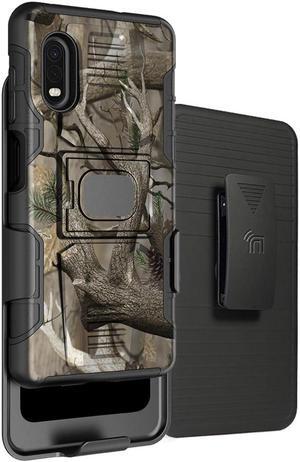 Camo Tree Real Woods Case and Belt Clip for Samsung Galaxy XCover Pro (SM-G715)