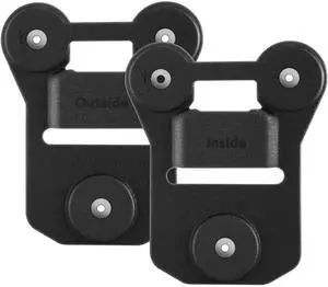 Magnetic Mount for Vest Shirt Uniform for Body Camera, Phone Clip, Walkie Talkie