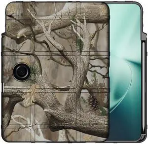 Rugged Shield Case for OnePlus Pad Tablet (with Stylus Holder) - Bush Camo
