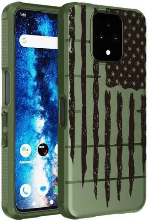 Case for Sonim XP Pro 5G Phone - Rugged Army USA Flag (Compatible with Magsafe)