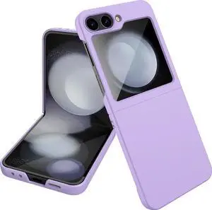 Slim Hard Case for Samsung Galaxy Z Flip 7 FE & Z Flip 6 - Lavender Light Purple