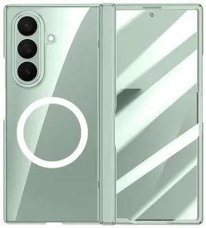 Screen Protect Case for Samsung Galaxy Z Fold 7 - Compatible with MagSafe, Green