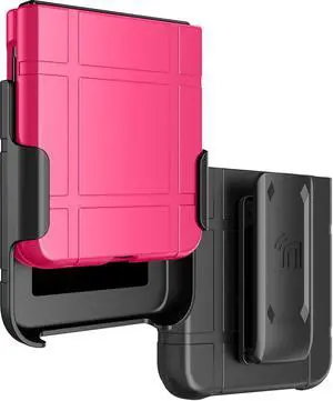 Hard Case and Belt Clip Holster for Moto RAZR ULTRA 2026/2025 - Bright Hot Pink Hard Case and Belt Clip Holster for Moto RAZR ULTRA 2026/2025 - Bright Hot Pink