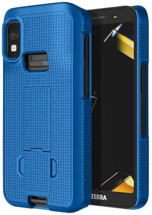 Cobalt Blue Textured Slim Hard Case Cover Stand for Zebra TC501 Scanner Cobalt Blue Textured Slim Hard Case Cover Stand for Zebra TC501 Scanner