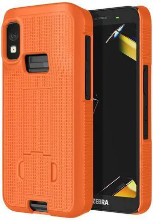 Bright Orange Slim Hard Shell Case Cover Stand for Zebra TC501 Scanner Bright Orange Slim Hard Shell Case Cover Stand for Zebra TC501 Scanner
