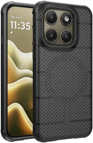 Case for Motorola Edge 2026 Phone - Carbon Fiber Design, Compatible with MagSafe Case for Motorola Edge 2026 Phone - Carbon Fiber Design, Compatible with MagSafe