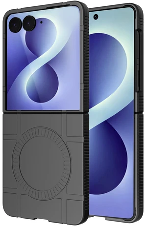 Slim Hard Case for Samsung Galaxy Z Flip 8 - Black (Compatible with MagSafe) Slim Hard Case for Samsung Galaxy Z Flip 8 - Black (Compatible with MagSafe)