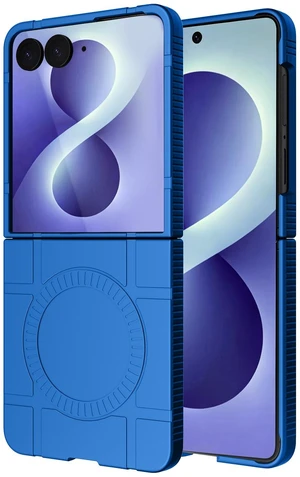 Slim Hard Case for Samsung Galaxy Z Flip 8 - Blue (Compatible with MagSafe) Slim Hard Case for Samsung Galaxy Z Flip 8 - Blue (Compatible with MagSafe)