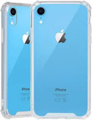 AquaFlex TPU Anti-Shock Clear Case Cover Hard Back for Apple iPhone XR 6.1"