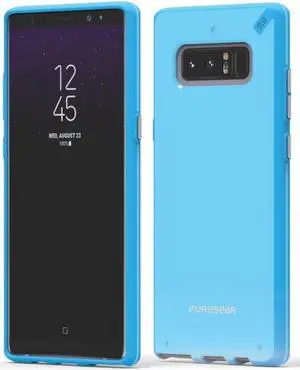 PureGear Aqua Sky Blue Slim Shell Case Hard Cover for Samsung Galaxy Note 8