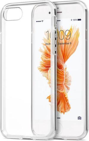 CRYSTAL CLEAR TRANSPARENT FLEX GEL TPU SKIN CASE COVER FOR APPLE iPHONE 7/8