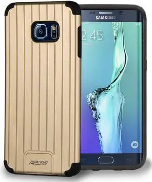 GOLD MATTE METALLIC SLIM DUO-SHIELD CASE COVER FOR SAMSUNG GALAXY S6 EDGE PLUS +