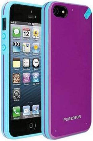 PureGear Slim Shell Case for iPhone 5 Purple (Passion Fruit)