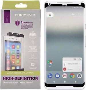 PureGear PureTek Tempered Glass Screen Protector with Tray for Google Pixel 2 XL