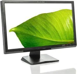 Lenovo L2021W 20" widescreen monitor 1600 x 900 16:9 VGA DVI inputs no cables