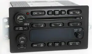 UNLOCKED Chevy GMC 2003-05 Truck Van Radio AM FM 6 Disc CD Player 15196055