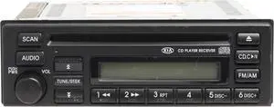 2002-2004 Kia Spectra AM FM Radio Receiver Single Disc CD Player Part 1K2CN6686X